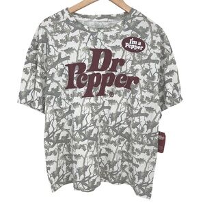 Dr. Pepper Leaf Camo I’m a Pepper T-Shirt Women’s Large
